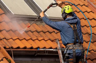 Démoussage et hydrofuge de toiture à Bassoles-Aulers